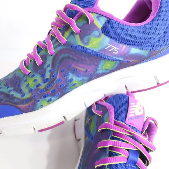 New Balance Womens Running Shoes 775 Cush W775HP1 Sneakers Blue/Purle Size us 9