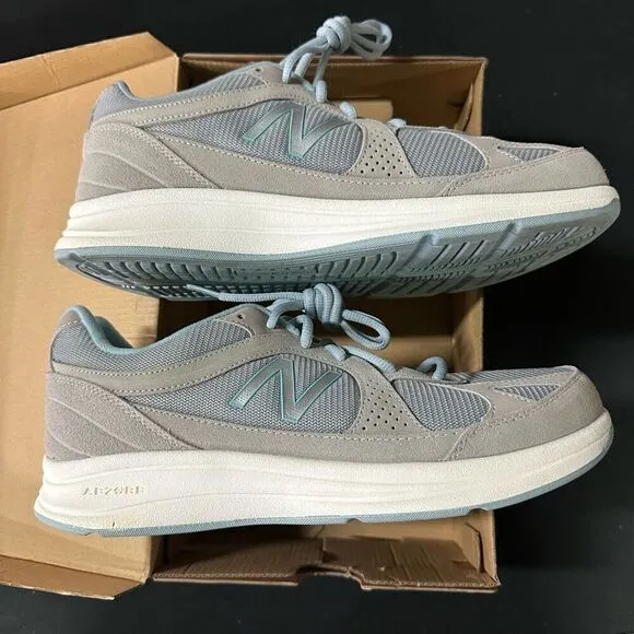 New Balance 877 V1 WW877SB Grey Grey Walking Shoes Sneakers 11