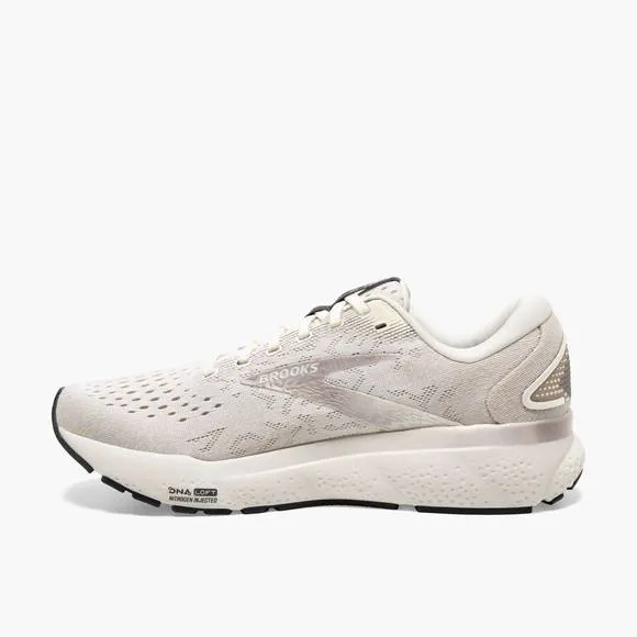 NEW BROOKS men's ghost 16 shoes in coconut/chateau/forged iron