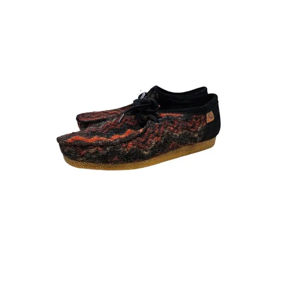 NEW Clarks 8.5 Shacre II Step Shoes Loafer Gorpcore Knit Western Boho Casual