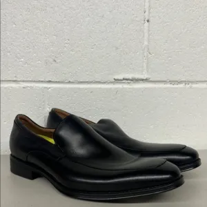New Florsheim sz9.5 black #11955 leather loafer shoes dress shoe amelio moc toe