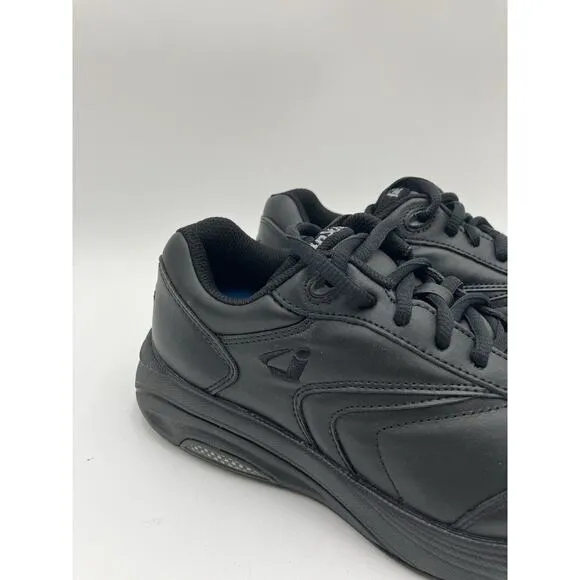 NEW InStride Newport Lace Women's Walking Shoes Black Size 11 WIDE (9000 W) NIB