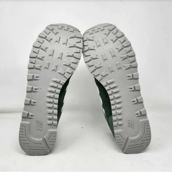 New men's 11.5 New Balance X J Crew 574 sneakers in Green White U574FGG
