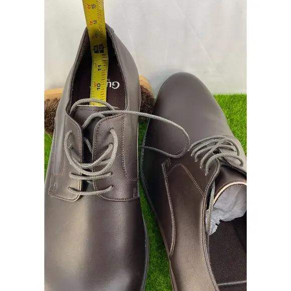 New Mens Gullar Vegan Brown Dress ShoesSize 45-11/11.5