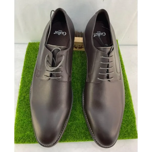 New Mens Gullar Vegan Brown Dress ShoesSize 45-11/11.5