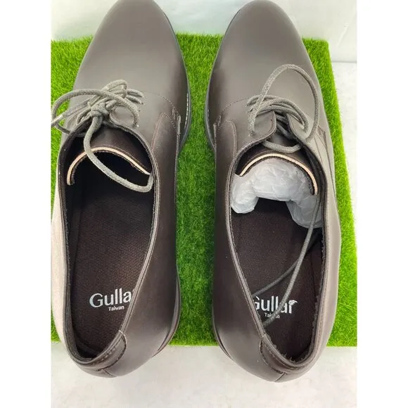 New Mens Gullar Vegan Brown Dress ShoesSize 45-11/11.5