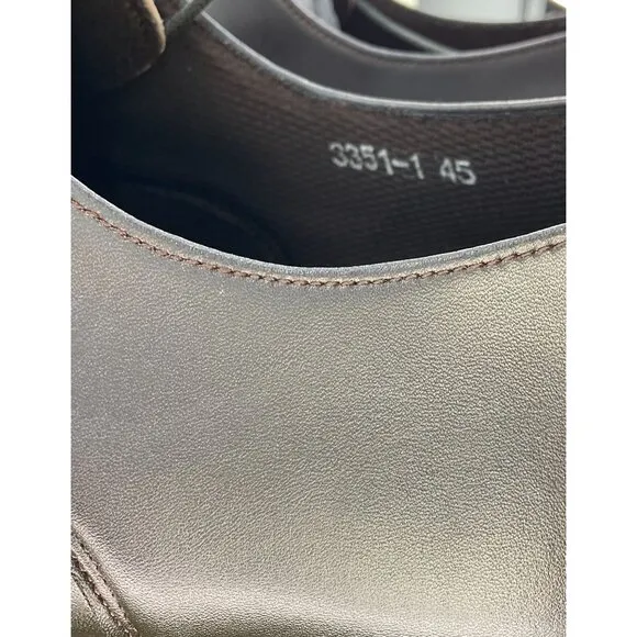 New Mens Gullar Vegan Brown Dress ShoesSize 45-11/11.5
