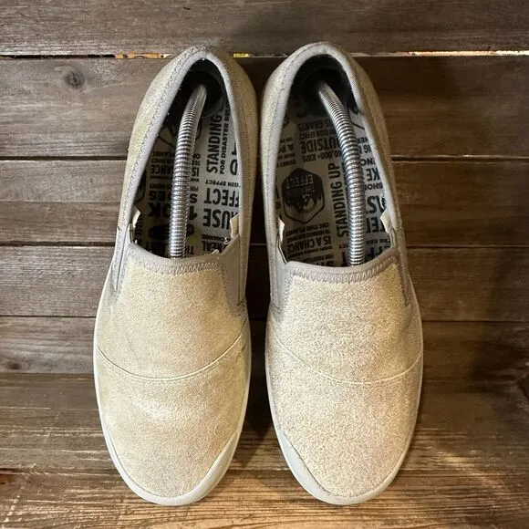New Mens Keen Eldon Harvest Beige Suede Sneakers Shoes Slip On Walking Size 11 M
