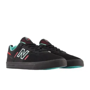 NEW NEW BALANCE men's numeric jamie foy 306 sneakers in black red teal