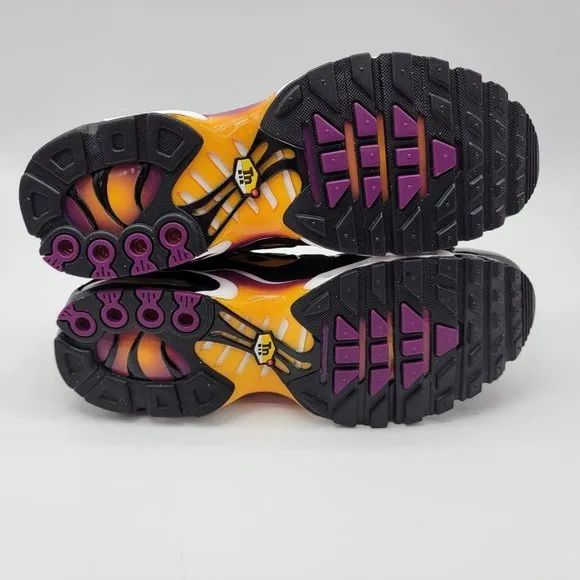 NEW Nike Air Max Plus TN Tuned Black Purple Lifestyle Shoes Sneakers