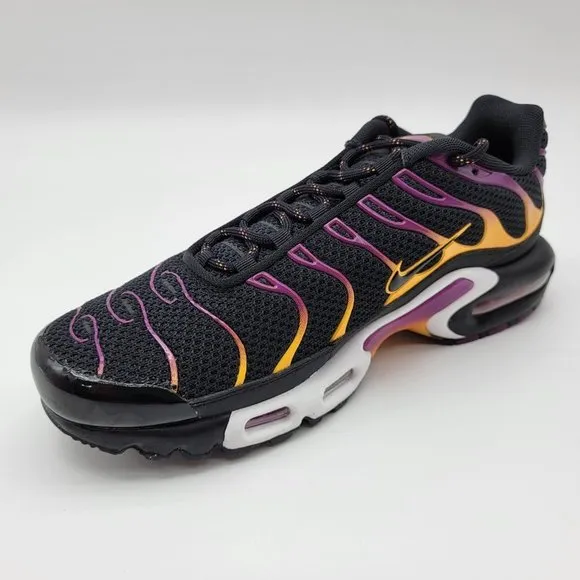 NEW Nike Air Max Plus TN Tuned Black Purple Lifestyle Shoes Sneakers