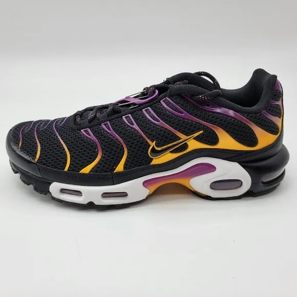 NEW Nike Air Max Plus TN Tuned Black Purple Lifestyle Shoes Sneakers