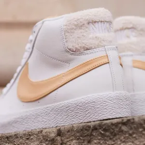 New Nike Men's Shearling Zoom Blazer Mid PRM Sneaker
