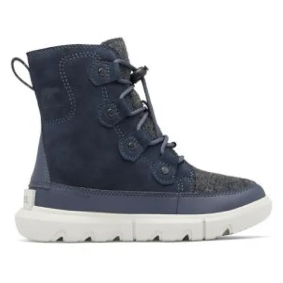 New! Sorel Kid's Explorer Lace Waterproof Boots Unisex