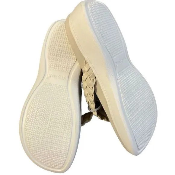 New Vionic Kenji Cream Platform Comfort Sandal Women's US size 10