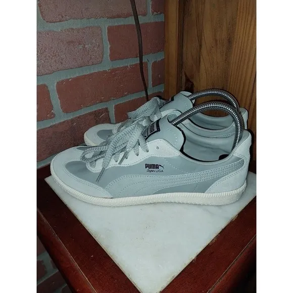 NEW WITHOUT BOX Mens Size 7.5 - PUMA Liga Super OG Gray