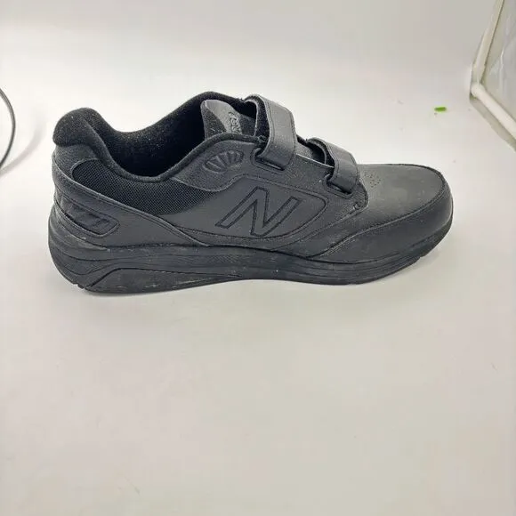 New Balance Men’s 928v3 Hook and Loop Walking  Size 11.5 D Black |MW928HB3|