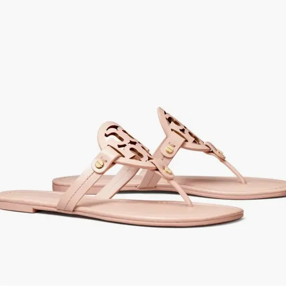 NIB Tory Burch Women's Miller Pink Sandals