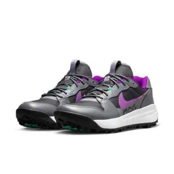 Nike ACG Lowcate Mens Casual Sportswear Shoes Gray Purple DX2256-002 NEW Multi
