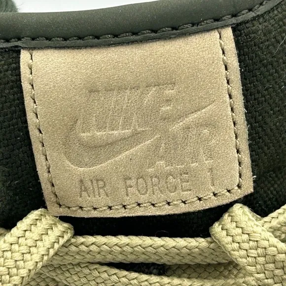 Nike Air Force 1 High Utility Shoes Women's 6 Olive Sequoia Green Excellent Cond