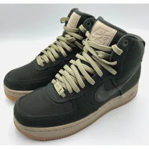 Nike Air Force 1 High Utility Shoes Women's 6 Olive Sequoia Green Excellent Cond