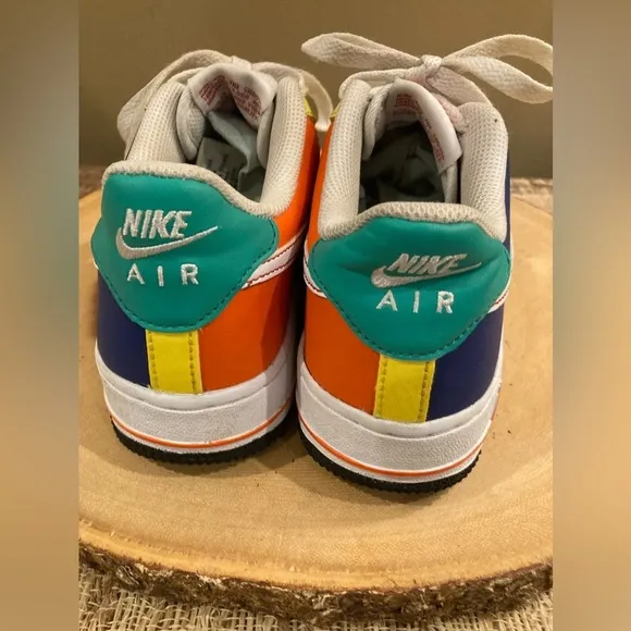 Nike Air Force 1 LV8 Sneakers Shoes Colorful FN6980-657 Kids Youth Size 4Y