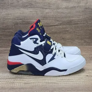 Nike Air Force 180 Dream Team Men's Size 12 White Blue Sneakers (310095-100)