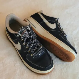 Nike Air Force One Blue Obsidian White Bone 2015 Casual Shoes Youth 6.5