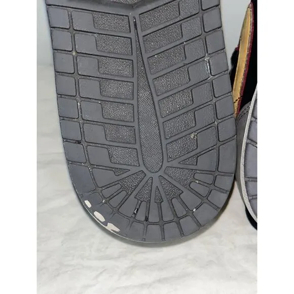 Nike Air Jordan 1 Low SE Black Orange Grey Shoes Sneakers Mens size US 10.5