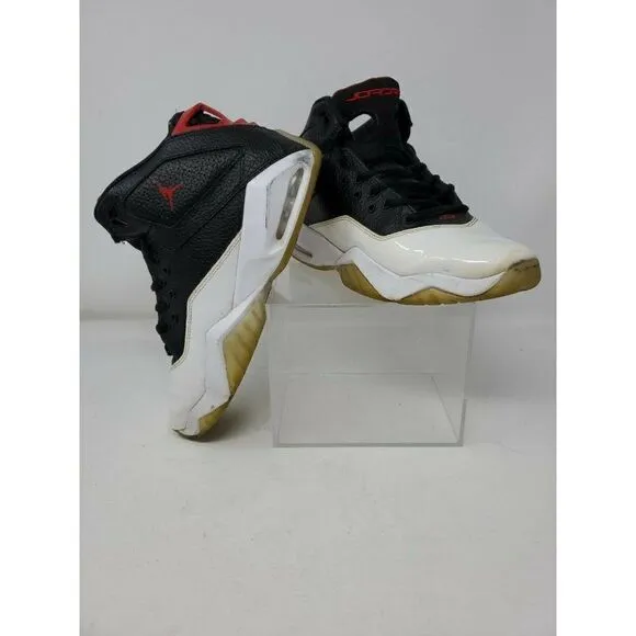 Nike Air Jordan B'Loyal (GS) Black/White/Red Sneakers Shoes CK1425-016 Sz 7Y