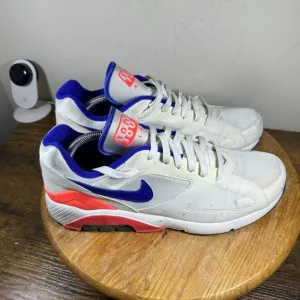 Nike Air Max 180 Ultramarine White Mens Size 11 Shoes Sneakers 615287-100