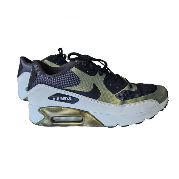 Nike Air Max 90 Ultra 2.0 SE Lace Up Sneaker Tennis Shoes Pale Citron Men Sz 10