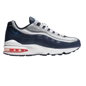 Nike Air Max 95 Midnight Youth Sneaker Shoes Leather Black Gray Size 4.5Y
