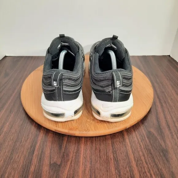 Nike Air Max 97 Mens Size 12 Shoes Black White Retro Athletic Sneakers 2019
