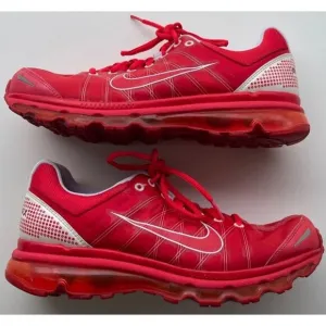 Nike Air Max  Action Red Men’s Size 10.5 486978-600 Red White 2011 RARE