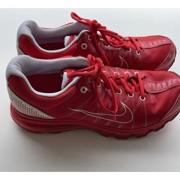 Nike Air Max  Action Red Men’s Size 10.5 486978-600 Red White 2011 RARE