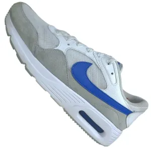 Nike Air Max SC Sneakers Men 11 White Game Royal Wolf Blue Gray Casual Shoes EUC