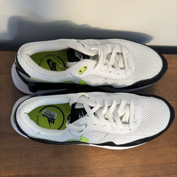 Nike Air Max SYSTM White Volt Sneakers Shoes DM9537-100 Men's Size 9.5