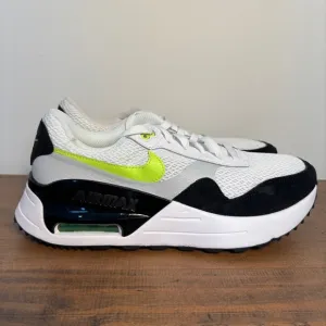 Nike Air Max SYSTM White Volt Sneakers Shoes DM9537-100 Men's Size 9.5