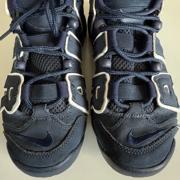 Nike Air More Uptempo Obsidian Navy Blue Kid’s shoes