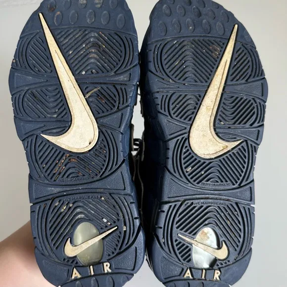Nike Air More Uptempo Obsidian Navy Blue Kid’s shoes