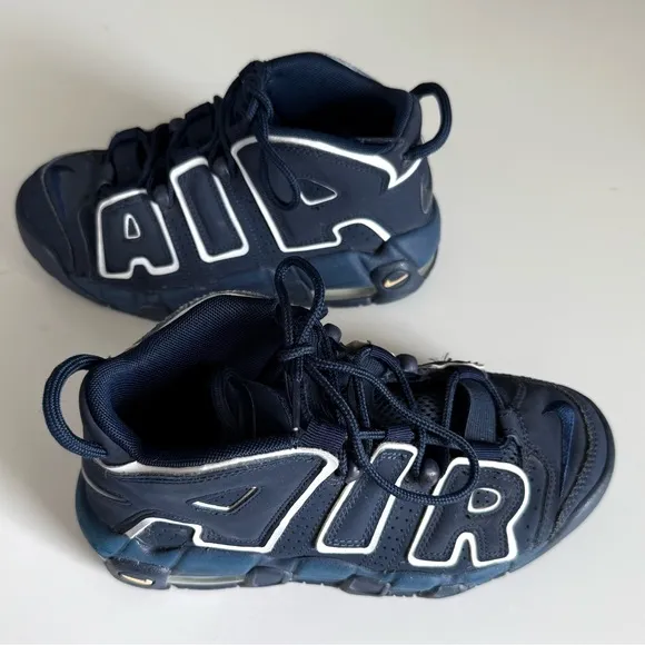 Nike Air More Uptempo Obsidian Navy Blue Kid’s shoes