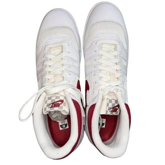 Nike Attack QS SP White/University Red FB8938-100 Size 10 - New