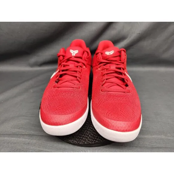 Nike Boys Kobe VIII (GS) Sneakers Mesh University Red White Size 4.5 NEW IN BOX!