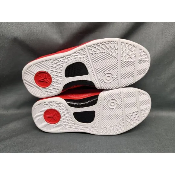 Nike Boys Kobe VIII (GS) Sneakers Mesh University Red White Size 4.5 NEW IN BOX!