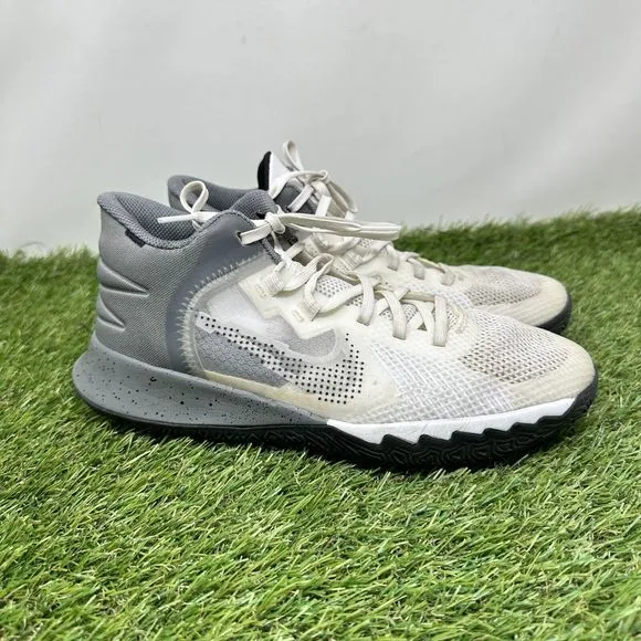 Nike Boys Kyrie Flytrap 5 DD0340-112 White Basketball Shoes Sneakers Size 6.5Y