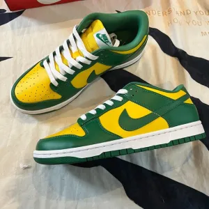 Nike Dunk Low Sp Shoes Varsity Maize Pine Green