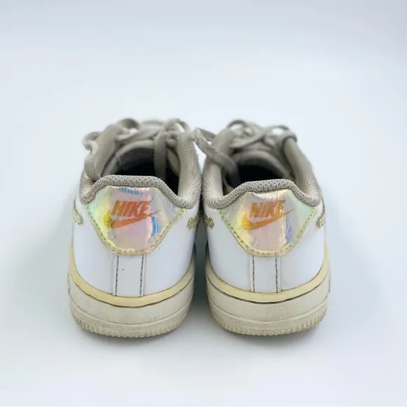 Nike Force 1 LV8 1 PS Youth size 12.5c White Pixel CW1584 100 Sneakers Shoes