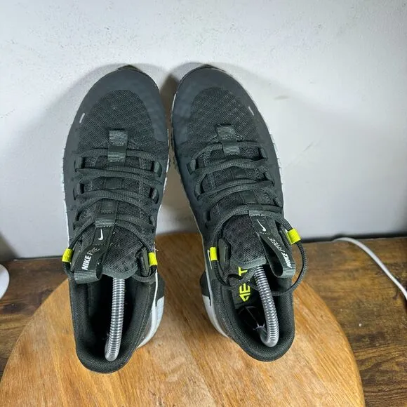 Nike‎ Free Metcon 5 Green Yellow Men's Size 7.5 Shoes Sneakers DV3949-300