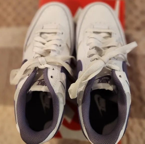 Nike Gamma Force Sneakers Purple and White